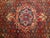 Vintage Persian Bidjar Rug, Hand-Knotted Wool, Geometric Pattern, Red & Blue, 5x8 For Sale - Image 4 of 18