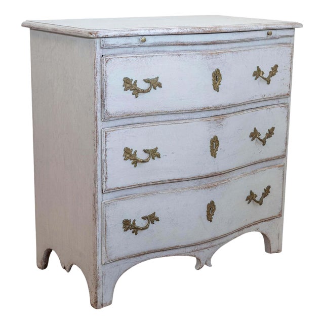 18th Century Swedish Baroque Chest of Drawers For Sale