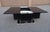 Vintage Italian Chrome and Black Ebonised Wooden Coffee Table with Hidden Bar, 1970s For Sale - Image 12 of 18