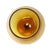 Empoli Oversized Amber Glass Brandy Snifter For Sale In Los Angeles - Image 6 of 7