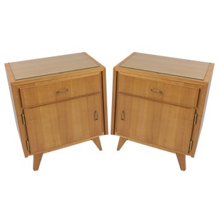 Mid-Century Nightstands, Set of 2 For Sale