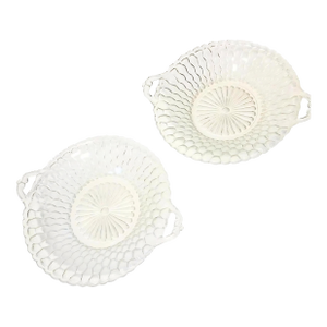 Vintage Pebbles Glass Serving Bowls- Set of 2