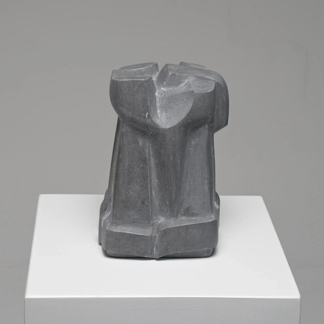 Jan Keustermans, Abstract Sculpture, Belgian Blue Stone For Sale - Image 15 of 18
