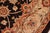 Beige Shabby Chic Ziegler Brown Beige Hand-Knotted Wool Rug - 7'11'' X 9'10'' For Sale - Image 8 of 8