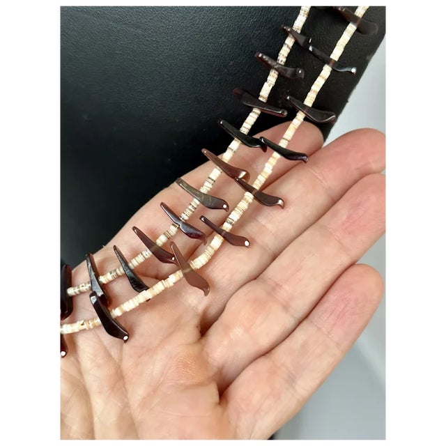 Late 20th Century Vintage Native American Zuni Fetish Necklace For Sale - Image 5 of 8