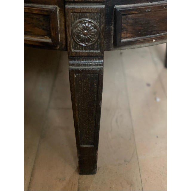 1900 Antique Oak Apothecary Pharmacy General Store Counter Cabinet Glass Case For Sale In Pittsburgh - Image 6 of 12