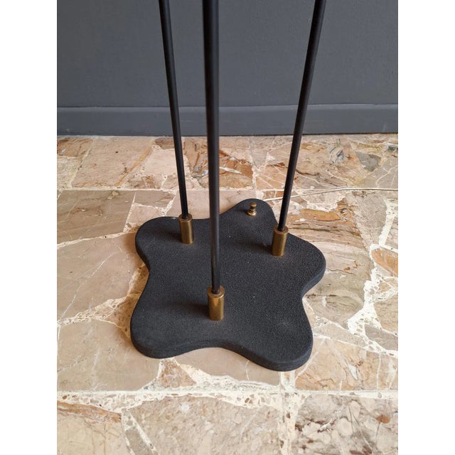 Vintage Italian Three-Light Floor Lamp from Stilux Milano, 1950s For Sale - Image 6 of 9