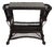 Bar Harbor Wicker Library or Side Table With Magazine Pockets in Brown, C. 1915 For Sale