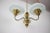1970s Mid-Century Brass Chandelier from Jablonec Glassworks, Czechoslovakia, 1970s For Sale - Image 5 of 14