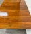 Vintage Early American Colonial Revival Willam & Mary Style Walnut Dining Table For Sale - Image 12 of 14