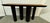 Black Crate & Barrel Bomen Console Table, Flakey Oak Wood For Sale - Image 8 of 14