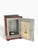 1920s Antique Ward's Home Deposit Vault Personal Safe With Key For Sale - Image 5 of 6