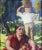 Textile Early 19th Century Oil on Canvas Apple Orchard For Sale - Image 7 of 10
