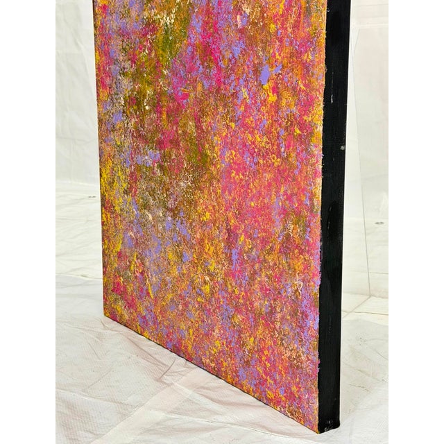 Sharon Cannon "Giverny Ii" Abstract Oil Painting Color Field Canvas La Artist For Sale - Image 13 of 18