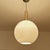 Large Vintage Glass Pendant Light from Doria, 1950s For Sale - Image 4 of 13