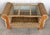 Mid 20th Century Rattan and Wood Coffee Table For Sale - Image 17 of 18