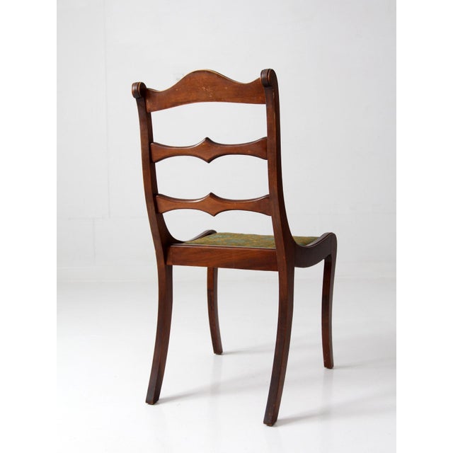 Mid-Century Modern Mid-20th Century Empire Revival Side Chair by Westfield Company For Sale - Image 3 of 15