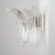 Murano Glass Wall Sconce with Leaves, Italy, 1980s For Sale - Image 4 of 10