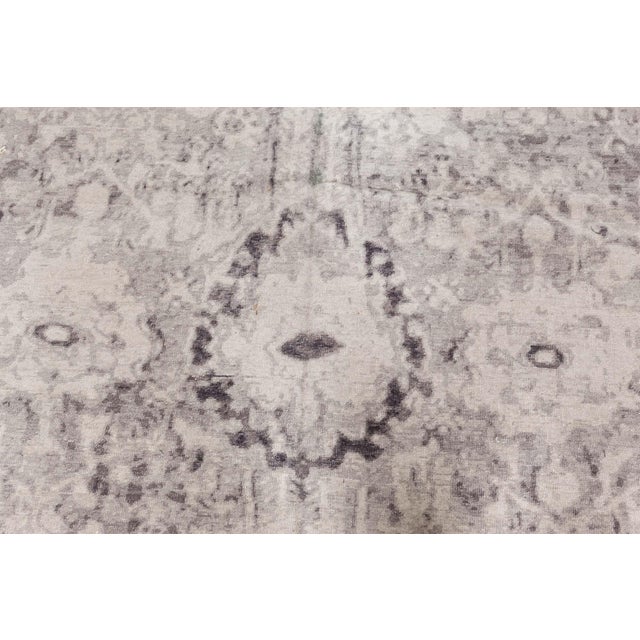 Contemporary eggplant beige handmade wool rug by Doris Leslie Blau Size: 8'10" × 12'2" (269 × 370 cm). Thanks to bold rugs...