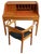 Desk and Chair in Oregon-Pine by Andreas Hansen for Hadsten, Set of 2 For Sale