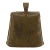 Ea./Mid 1800's Primitive Wrought Iron Cow Bell W Original Clapper New England For Sale