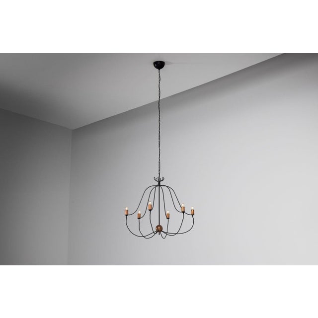 Bossche School Chandelier from Joop Brugman, Netherlands, 1975 For Sale - Image 10 of 17
