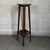 Wood 2-Tier Pedestal Column Plant Stand, 1960s For Sale - Image 3 of 11