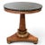 Pair Italian Biedermeier Style Marble Top Tables 20th Cent, Italy Pair of Italian Biedermeier style round tables, each...