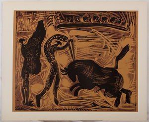 Pablo Picasso, Les Banderilles, Etching
