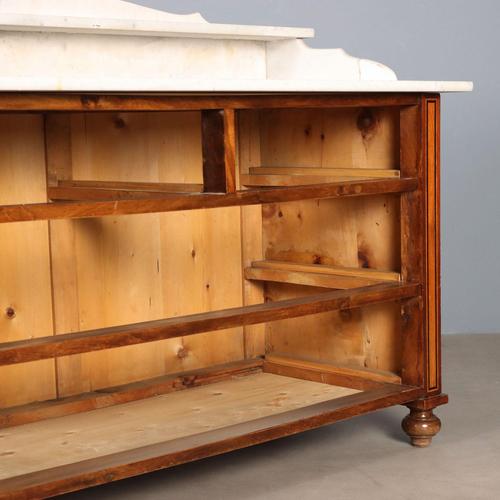 Antique Chest of Drawers in Mahogany and Ebony, Italy, 20th Century For Sale - Image 11 of 13