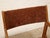 Mid 20th Century Set of Four Vintage Danish Modern Dining Chairs in Rust Corduroy For Sale - Image 5 of 12