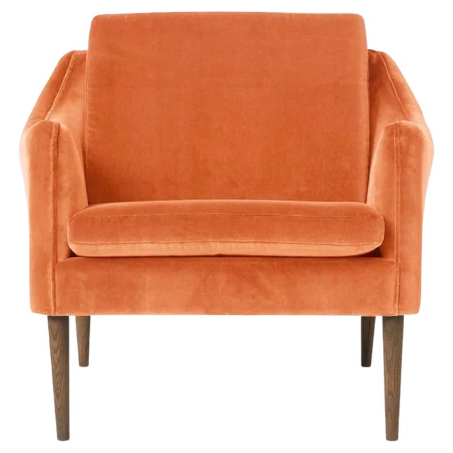 Mr. Olsen Lounge Chair in Smoked Oak by Warm Nordic For Sale