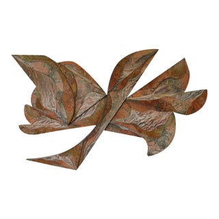 Late 20th Century Laddie John Dill Large "Bird" Wall Sculpture For Sale