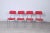 Vintage Vinyl Kitchen Chairs in Red, Set of 4 For Sale - Image 13 of 13