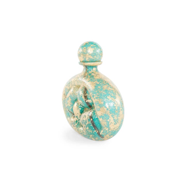 19th Century 19th Century Murano Glass & Inlaid Gold Decanter For Sale - Image 5 of 13