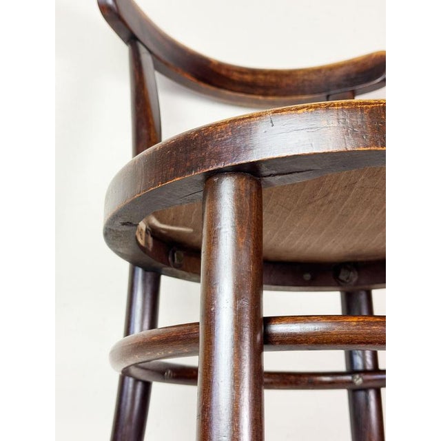 Wood A780 Chair from Thonet, Former Czechoslovakia, 1930s For Sale - Image 7 of 11