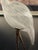 Glass 1970s 30" Signed Licio Zanetti Murano Latticino Italian Art Glass Heron Crane Bird Sculpture For Sale - Image 7 of 12