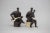 Czechoslovakia Ceramic Figurines of Musicians, 1970s, in Good conditions. Designed 1970 to 1979