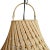 Raw Rattan Bottle Pendant Lantern Medium For Sale - Image 4 of 11