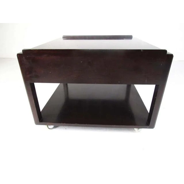 Mid-Century Lamp Table by Edward Wormley for Dunbar For Sale In New York - Image 6 of 13