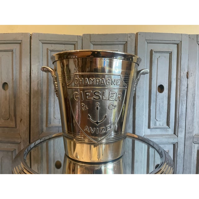 Vintage French Champagne Cooler, 1930 For Sale - Image 10 of 10