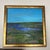 Timeless coastal scenery captured in these vintage paintings. Custom framed in a gilt-gold wood frames. Two pieces are...