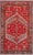 Vintage Shiraz Rust Rug, 4' 3" X 7' 2" For Sale - Image 4 of 4