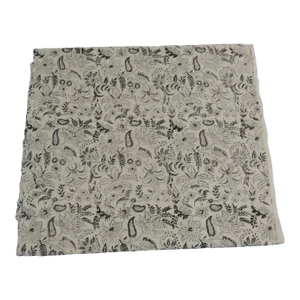 Vintage Printed Asian Batik Fabric Panel