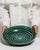 Mid 20th Century Italy Green Ceramic Serving Bowl For Sale - Image 11 of 14