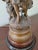 Early 20th Century Luca Madrassi Bronze Statue Lamp For Sale - Image 4 of 12