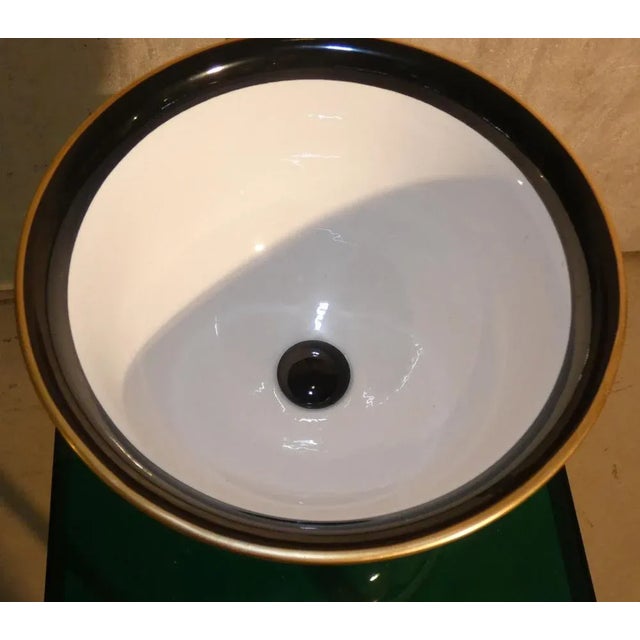 Centerpiece Vase by Manifattura Artistica Le Porcellane, Florence, Italy, 1970s For Sale - Image 3 of 10