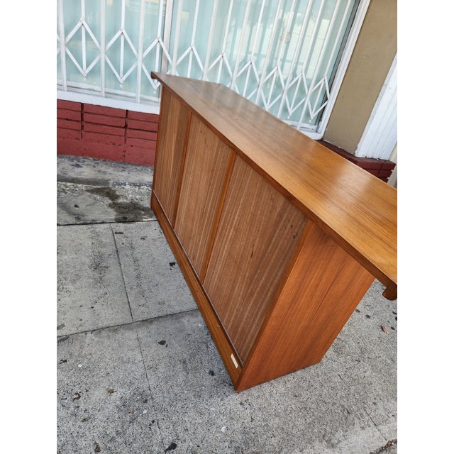 Mid-Century Modern Teak Sideboard For Sale - Image 9 of 12
