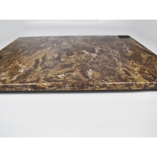 Vintage Natural Solid Quartz Stone Cambria Cheese Cutting Board Chairish