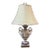 Remington Hand Painted Porcelain Table Lamp For Sale
